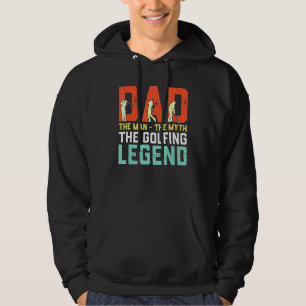 Sudadera Papá El Hombre El Mito De La Leyenda De Golf