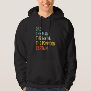 Sudadera Papá El Hombre El Mito El Capitán Del Pontón Para 