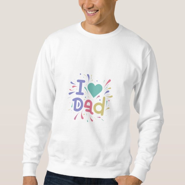 Sudadera Papá: El hombre, el mito, la leyenda (Anverso)
