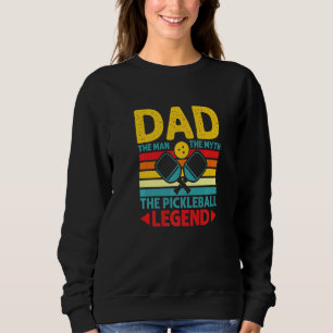 Sudadera Papá El Hombre El Mito La Leyenda del Pickleball I