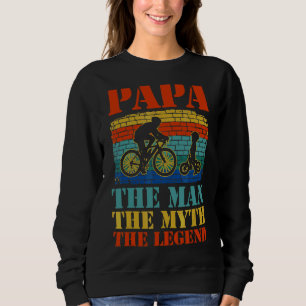 Sudadera Papa El Hombre El Mito La Leyenda Divertido Papá C