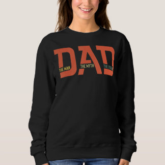 Sudadera Papá el hombre el mito la leyenda el día 3 del pad