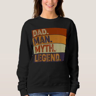 Sudadera Papá El Hombre El Mito La Leyenda Para Los Padres 