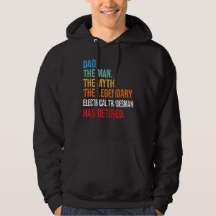 Sudadera Papá El Legendario Comerciante De Electricidad Se