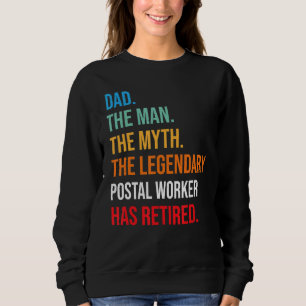 Sudadera Papá, el legendario trabajador postal se ha retira