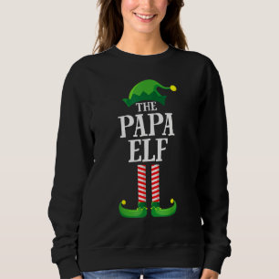 Sudadera Papa Elf Navidades de grupo familiar coincidente F