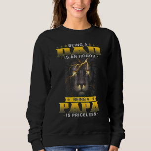 Sudadera Papá Es Un Honor Ser Un Papa No Tiene Precio Por L