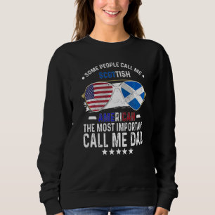 Sudadera Papá escocés Escocia Día del Padre Papa escocés