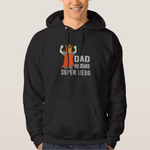 Sudadera Papá Esposo Super Hero Usando Papá