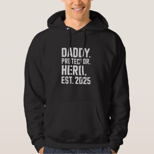 Sudadera Papá Est. 2025 Primer Día del Padre Nuevo Papá Me