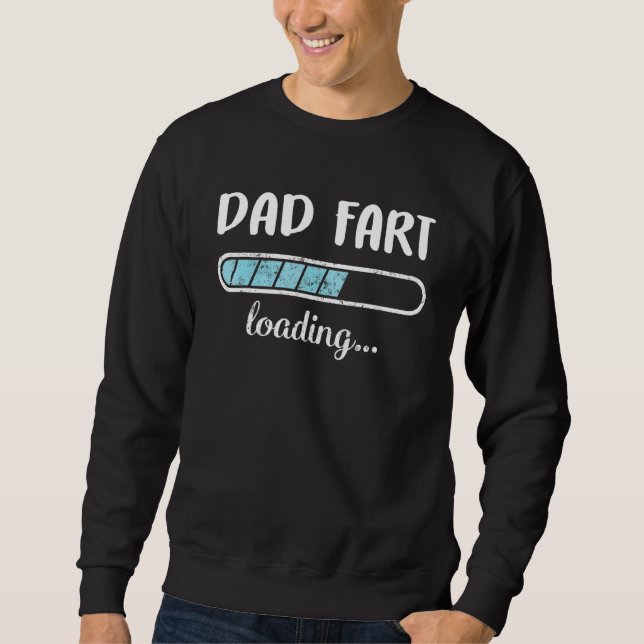 Sudadera Papa Fart Cargar Familia Amigos Humor Trendy Posit (Anverso)