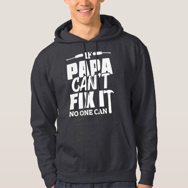 Sudadera Papa Fix It (Anverso)