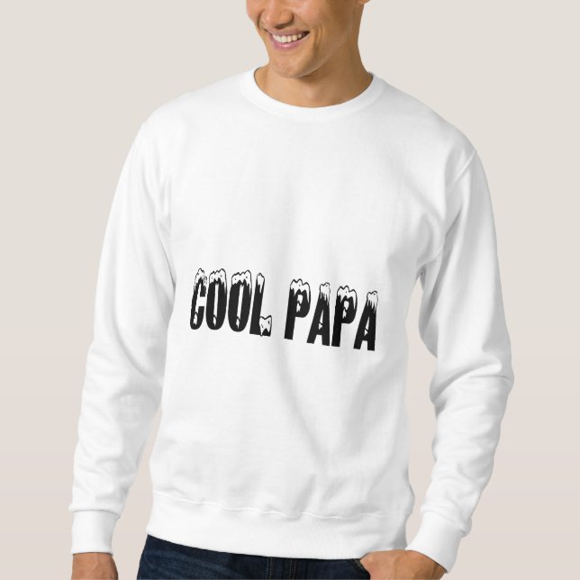 Sudadera Papá fresca (Anverso)