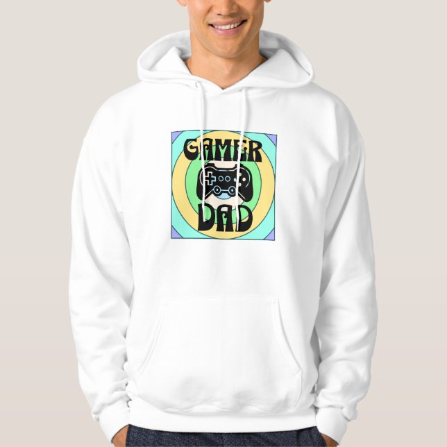 Sudadera Papá Gamer (Anverso)