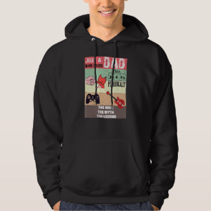 Sudadera Papá Gato Hombres Gamer Papá Guitarra Papá Díganle