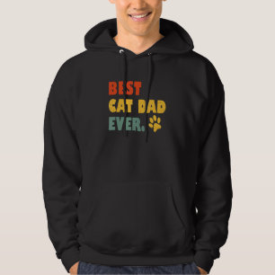 Sudadera Papá Gato Padre Mejor Papá Gato