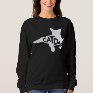 Sudadera Papá Gato Para Orgullosos Dueños De Gatos Máxima C