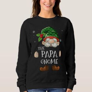 Sudadera Papa Gnome Navidades familiares coincidentes Fiest