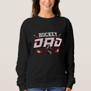 Sudadera Papá hockey para los hombres papa la cosecha del D