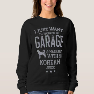 Sudadera Papá Jindo Coreano Salón De Garaje Para Hombres