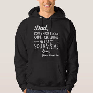 Sudadera Papá lamenta el Día del Padre de tus otros hijos