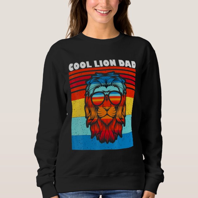 Sudadera Papá León De Guay Para Papá Para Los Hombres Marid (Anverso)