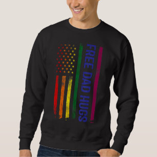Sudadera Papá libre abraza la lección del Orgullo Gay de la