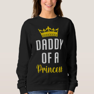 Sudadera Papá lindo de la princesa de papá padre de