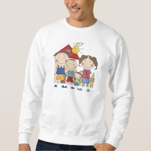 Sudadera Papá, Mamá, Hermano Mayor, Hermano Menor Familia