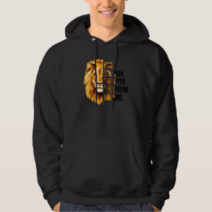 Sudadera Papa Man Myth Legend King Lion Face 4 De Julio Fat