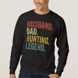 Sudadera Papá marido de los hombres cazando la leyenda de u