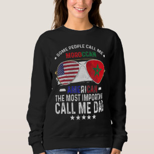 Sudadera Papá marroquí Marruecos Día del Padre Papá marroqu