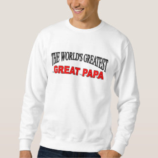 Sudadera Papá más grande del mundo la gran