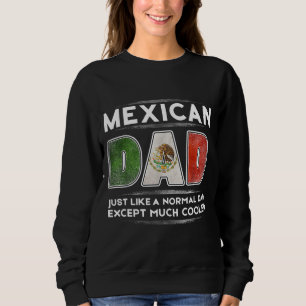 Sudadera Papá mexicano es la bandera del Día del Padre much