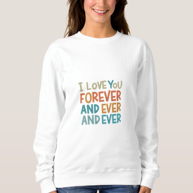 Sudadera Papá: Mi héroe para siempre (Anverso)