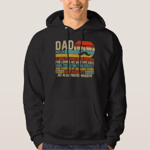 Sudadera Papá Mustache Padre Día de Oración Cristiana Padre