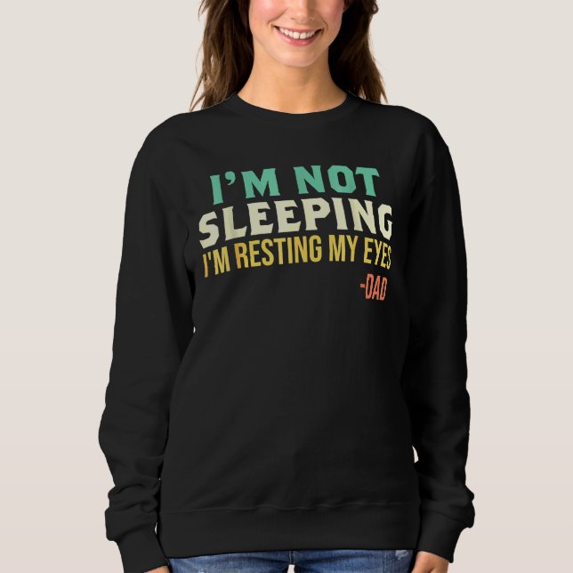Sudadera Papá, No Me Dormí El Día De Mis Padres. (Anverso)