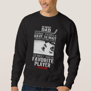 Sudadera Papá Noel De Hockey Sobre Hielo Algunas Personas T