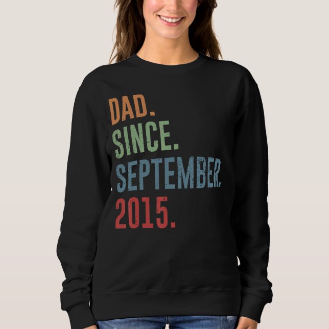 Sudadera Papá Noel Desde Setiembre De 2015 (Anverso)