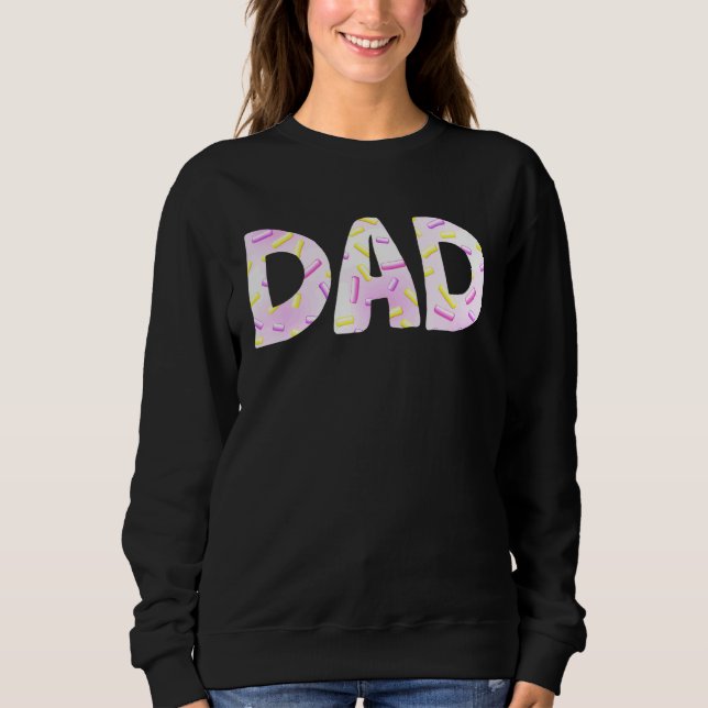 Sudadera Papá Noel Donut Espolvorea a papá de moda (Anverso)