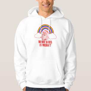 Sudadera Papá Noel en el arcoiris doble