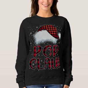 Sudadera Papá Noel Feliz Navidad Búfalo Rojo Santa