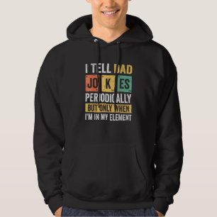 Sudadera Papá Noel Le Digo A Papá Chistes Periódicamente