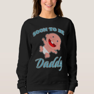 Sudadera Papá Noel Pronto El Padre Esperante De Embarazo