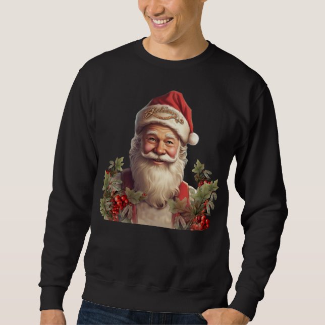 Sudadera Papá Noel San Nicolás Navidad (Anverso)