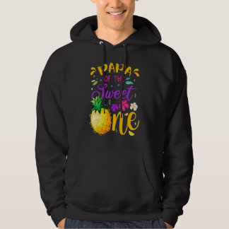 Sudadera Papa Of The Sweet One Pineapple B Day Matching Fam