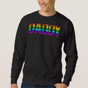Sudadera Papá Orgullo Gay Mes Lgbtq Padres Día Arcoiris Fl