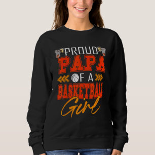 Sudadera Papa Orgulloso De Una Chica De Baloncesto Ropa De 