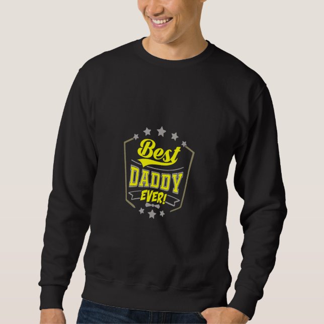 Sudadera Papá Padre Esposo Presente Hubby Mejor Papi (Anverso)