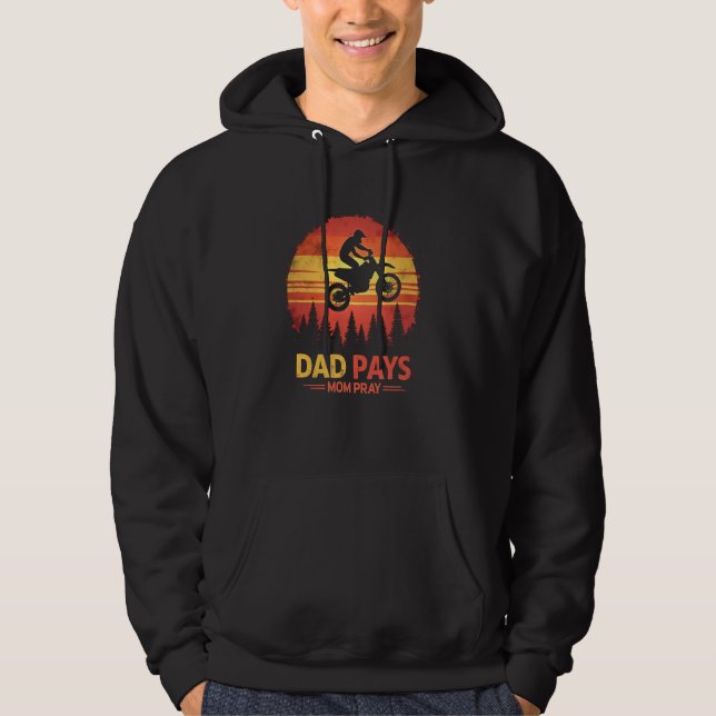 Sudadera Papá Paga Mamá Reza (Anverso)